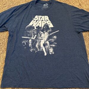 Star Wars Blue Short Sleeve Tee